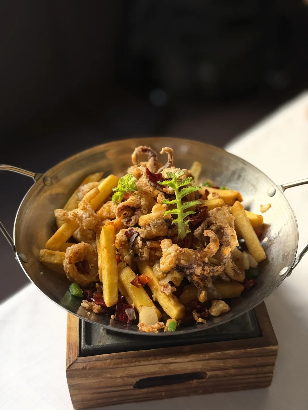 Calamari in Dry Pot