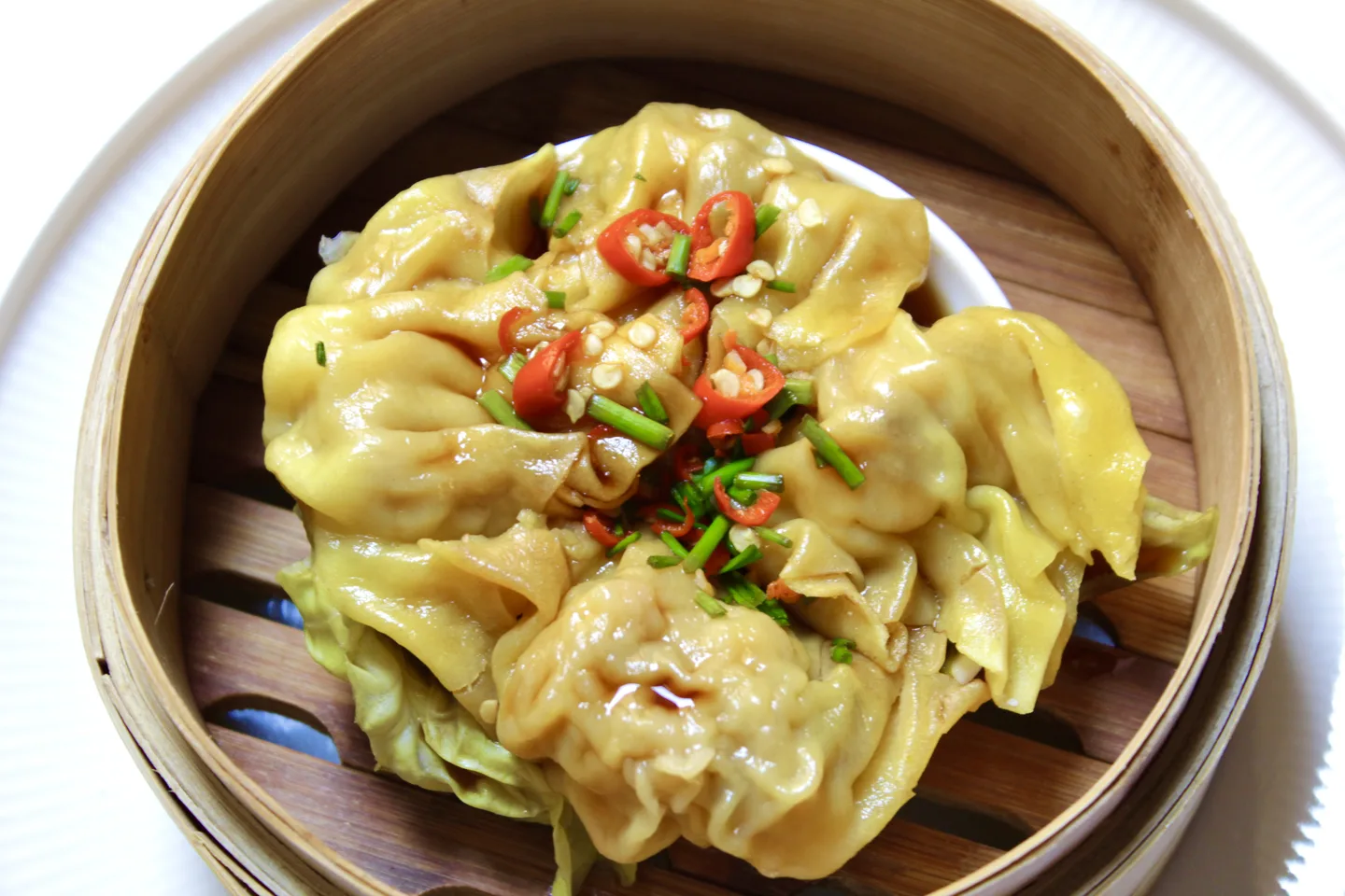 Ravioli Pechinese Style - carne e gamberi